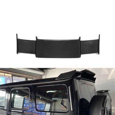 메르세데스-벤츠 G550 G63 AMG 2019-2021용 프리프레그 드라이 탄소섬유 후면 지붕 스포일러 날개
