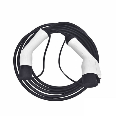 열탄화 껍질 물질 1형 IP55 32A 250V AC 전기차 단相 충전 플러그