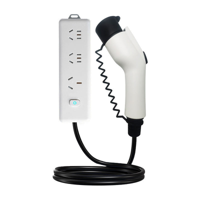 220V 4Kw 휴대용 전자 차량 소켓 ABS 셸과 함께 배charge 총 배charger