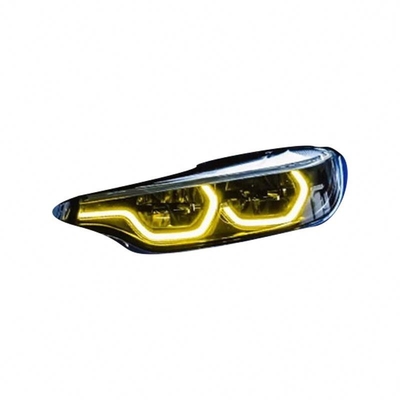 다른 색 레몬 노란색 천사 눈 DRL LED 전등 BMW F80 M3 F32 F82 M4 F36