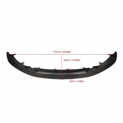 100% 테스트 된 GT4 스타일 드라이 탄소 BMW F80 M3 F82 F83 M4 CS GTS 앞 배머 립