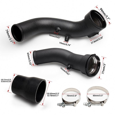 6061 알루미늄 공기 흡수 터보 충전 파이프 인터쿨러 냉각 파이프 Hose Kit BMW