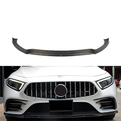 다른 탄소 섬유 C257 전면 배머 립 스플리터 턱 Mercedes Benz CLS CLS 400 스포츠 CLS53 AMG 2018 2019