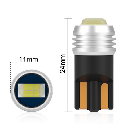 LED Gs Pack 194 LED 전구 3000K 자동차 내부 돔 지도 문 빛 면허판 빛