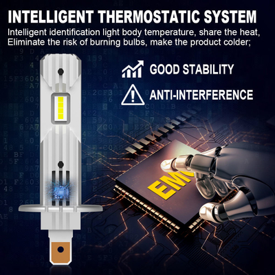 10 와트 LED 전구 10000Lm H8 H10 H7 H1 H11 H16 9005 9006 9012 LED 전구