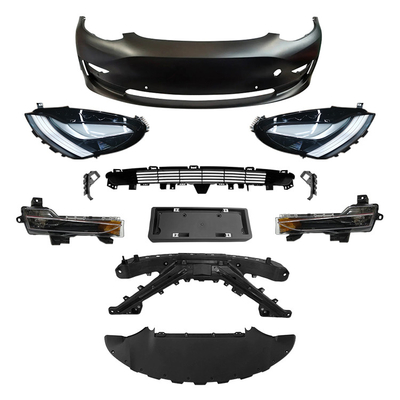 전면 배머 그릴 오토 헤드 램프 OEM 1084168-SO-5-E For Tesla MD3 2020 2021 컬러 그림