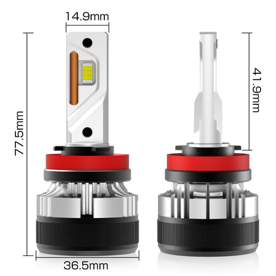 7 인치 LED 전구 G12 20000 루멘 55 와트 -40 °C- 80 °C 자동차 액세서리 부품