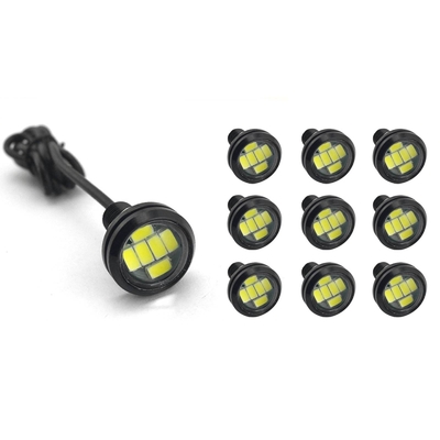 자동차 및 기타 18Mm 9W LED 안개 역 백업 Drl 라이트 램프 50000h 수명
