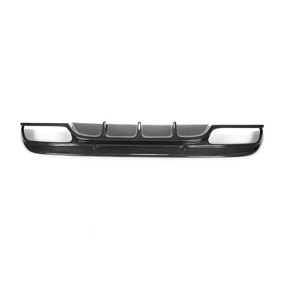 메르세데스 벤츠 W205 C250 스포츠용 모든 검은색 탄소 섬유 후방 확산기 136*30*11CM