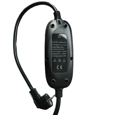 휴대용 EV 충전기 모드 2 IEC 62196 전기 자동차 배터리 충전을 위한 빠른 AC 8A ~ 16A
