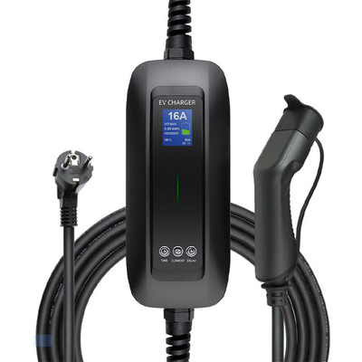 16A 3.6KW 전기 차량 충전기 IP66 등급과 AC 220V 20% 출력 전압