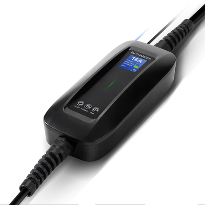 16A 3.6KW 전기 차량 충전기 IP66 등급과 AC 220V 20% 출력 전압