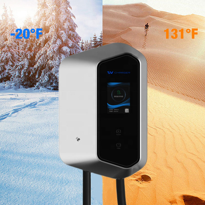 110-240V 입력 전압 9kw 11kw 5M 충전 케이블 TPE 재킷과 1형 EV 벽 충전기