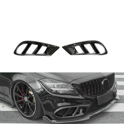 Mercedes Benz Cls W218 Sport 2014-2017의 탄소 섬유 전면 배머 Vent 커버 업그레이드