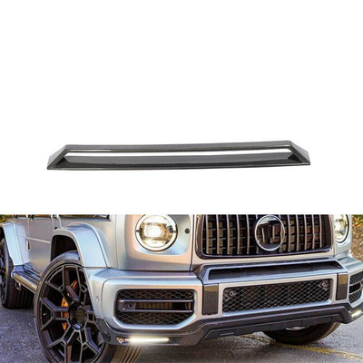 탄소섬유 전면 배머 그릴 밸런트 트림 Mercedes Benz W463 W464 G55 G63 Amg 2019 2020