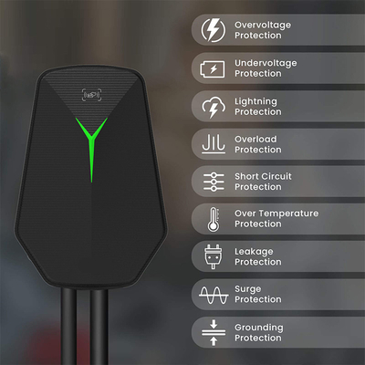 월박스 타입 2 EV 월 충전기 32A 400V AC 충전기 충전장 충전점 7KW 주차장