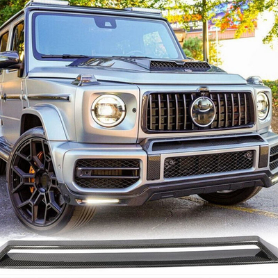 메르세데스 벤츠 W463 W464 G55 G63 AMG 2019 2020 전면 배머용 탄소섬유 그릴