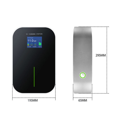 IP66 방수 16A 3단계 11Kw EV 충전기 2형 바닥에 장착된 충전소