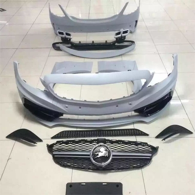 메르세데스 W205 C 클래스 전면 배머 후면 배머 펜더 사이드 스커트