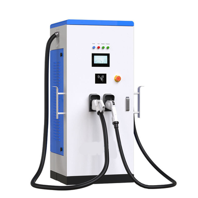7인치 터치 디스플레이 화면 60KW CCS1/2 싱글 총 DC 자동차 충전기 빠른 충전