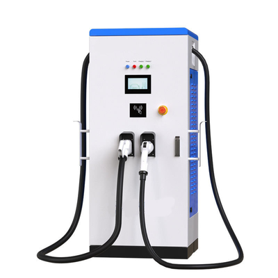7인치 터치 디스플레이 화면 60KW CCS1/2 싱글 총 DC 자동차 충전기 빠른 충전