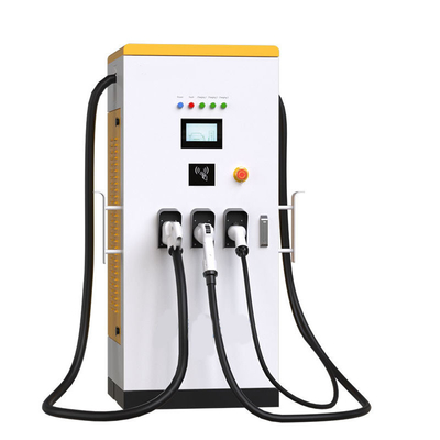 7인치 터치 디스플레이 화면 60KW CCS1/2 싱글 총 DC 자동차 충전기 빠른 충전
