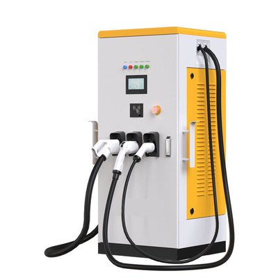 7인치 터치 디스플레이 화면 60KW CCS1/2 싱글 총 DC 자동차 충전기 빠른 충전