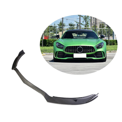 메르세데스 벤츠 C63 AMG 2도어 2015-2019 사용자 정의 탄소 섬유 앞 배머 스플리터 립