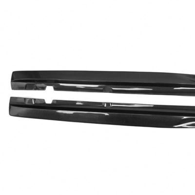 220*15*17cm 탄소섬유 사이드 스커트 확장자 Mercedes-Benz C 클래스 W205 C205 C200