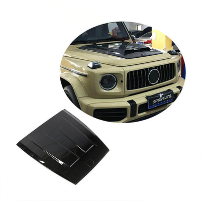 메르세데스-벤츠 W463 G-클래스 G500 G550 AMG 2019용 맞춤형 탄소섬유 엔진 후드