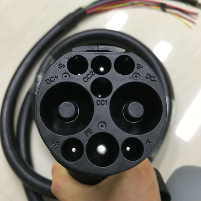125A 200A GBT 빠른 충전 스테이션 플러그 IP54 EV 충전기용 DC 충전 커넥터