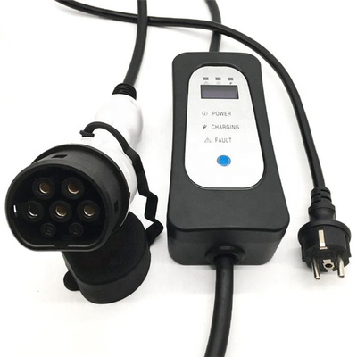 110V-240V AC 타입 2 전기 자동차 휴대용 EV 충전기