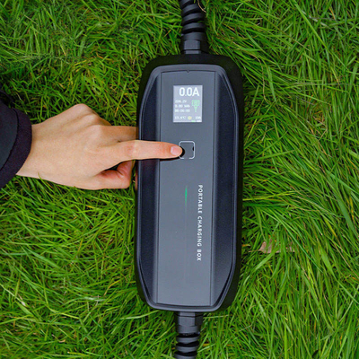 IP67 3.6kw 타입 1/ 타입 2 16A 플러그 전기 차량 자동차 충전기 내구성 물질