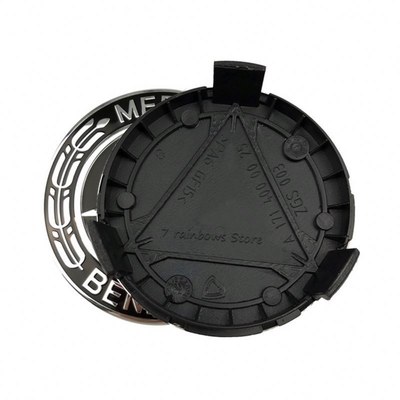 OE 커스텀 75Mm 블랙 자동차 휠 센터 허브 캡