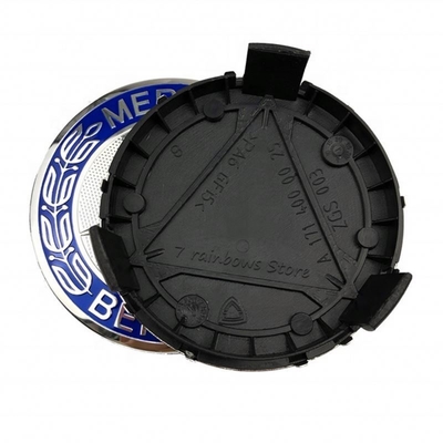OE 커스텀 75Mm 블랙 자동차 휠 센터 허브 캡