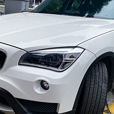 수정 된 스푼 엔젤 아이 낮 경전등 헤드라이트 조립 장치 BMW X1 11-15 년