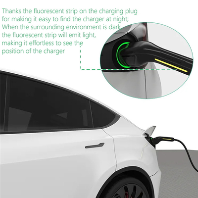 230V AC 32A EVSE 7.4KW J1772 1급 2급 휴대용 전기차 충전 시스템