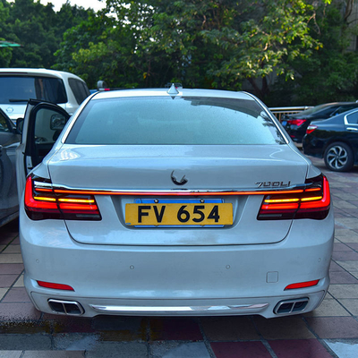BMW 7시리즈 G12 스티어링 브레이크 램프 및 오토 스타일용 후방 램프 집합