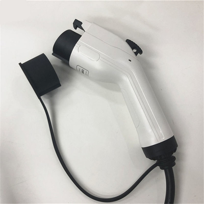 열탄화 껍질 물질 1형 IP55 32A 250V AC 전기차 단相 충전 플러그