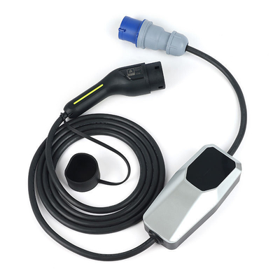 230V AC 단일 단계 휴대용 EV 충전기 IP66 인증 및 7Kw 출력 전력