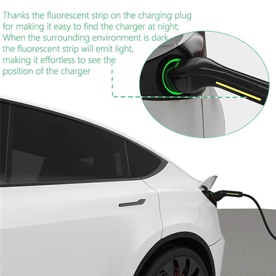 230V AC 단일 단계 휴대용 EV 충전기 IP66 인증 및 7Kw 출력 전력