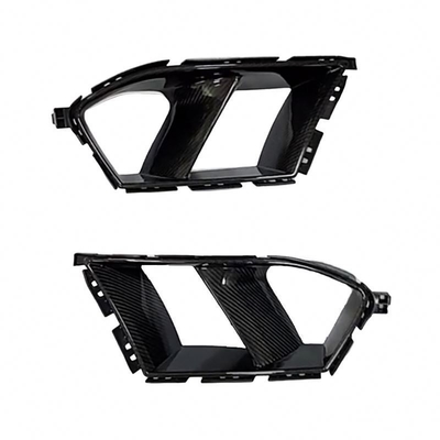 MP 스타일 탄소 섬유 전면 배머 BMW M3 G80 M4 G82 G83용 하부 공기 통기 그릴