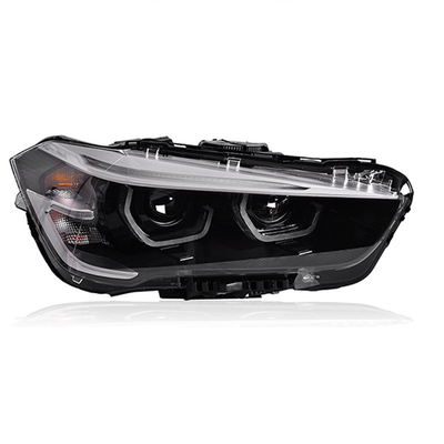 12V 헤드라이트 조립 수정 스푼 낮 빛 LED 레이저 렌즈 BMW X1