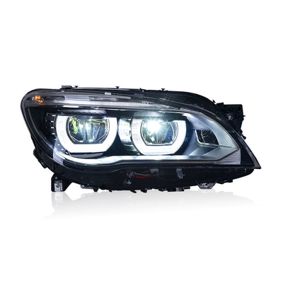 BMW 7 시리즈를 35 와트 전 LED 전등으로 업그레이드하여 가시성을 향상시킵니다.