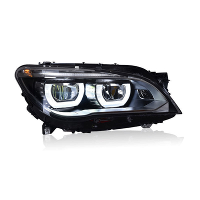 BMW 7 시리즈를 35 와트 전 LED 전등으로 업그레이드하여 가시성을 향상시킵니다.