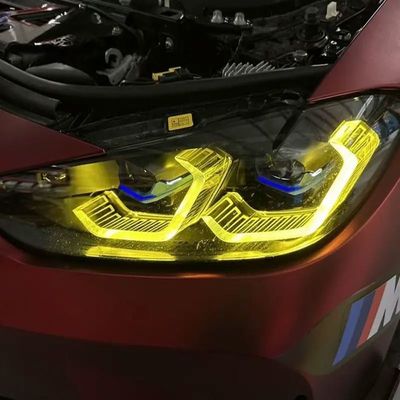OE 번호 BMW CSL DRL M3 M4 G80 G82 오토카 액세서리 낮 경전 레몬 노란색