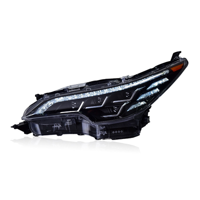 12V 헤드라이트 조립 16-20 Fortuner 수정 LED 워터 턴 도요타 크로스오버용 낮 달리기 조명