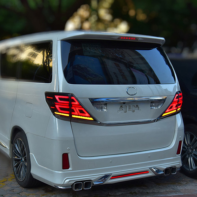 자동차 모델 Toyota Alphard 2007-2013 LED 브레이크 신호 조명 조립 후방 조명 시스템