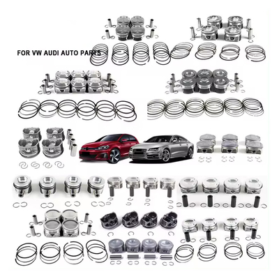 알루미늄 합금 피스톤 세트 Audi VW Q7 자동차 엔진 부품 라인어 74.5mm 지름