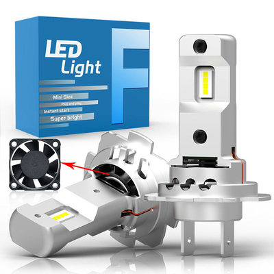 80W H7 Pro 360 LED 라이트 VW 할로겐 교체 자동차 헤드 라이트를 위한 캔버스 앰풀